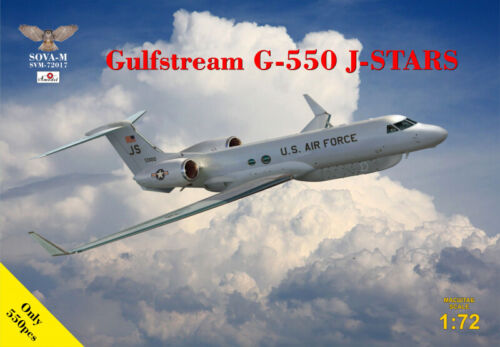 U.S. Air Force SOVA-M 72017 Gulfstream G-550 J-STARS plastic model kit 1//72