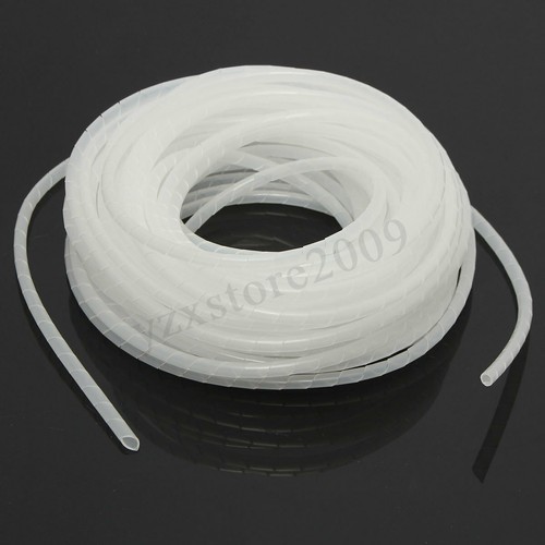 20M Kabelspirale Kabelschlauch Kabelschutz Spiralschlauch Schutzschlauch 7mm