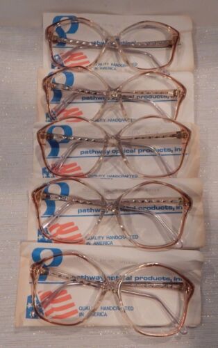 PATHWAY OPTICAL Thin Is In 05 Willow 57/14 Eyeglass Frame Lot NOS Details about   Vintage 5 pc 