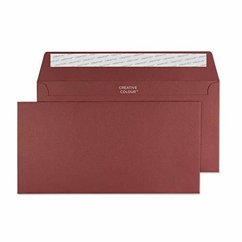 114 X 229 mm 120 GSM Peel /& Seal cartera Sobres Blake creativo DL Color 252