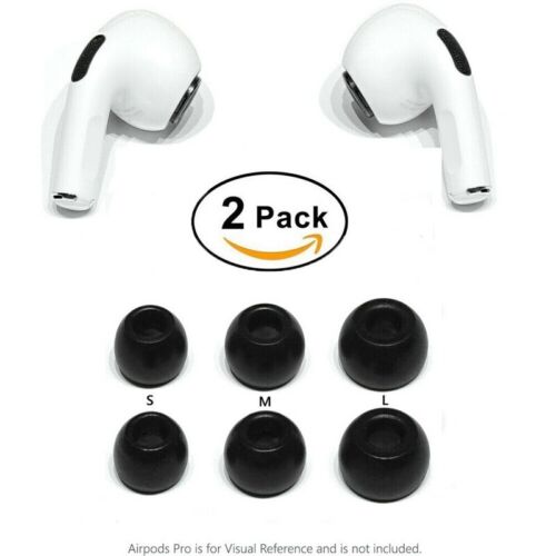 1//3 Paar Memory Foam Ersatz Ohrstöpsel Knospen für Apple Airpods Pro Kopfhörer