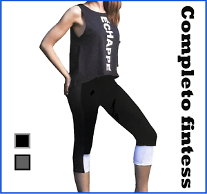 Complete Sports Woman Fitness Vest Leggings Sport Running Gym Leggings