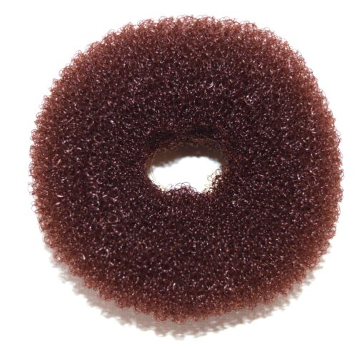 Nouveau 8 cm pour femme Marron Cheveux Styling Bun Ancien Donut mousse French Twist Anneau Shaper