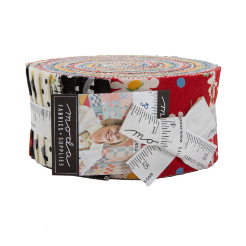 Patchwork Quilting 2.5 Inch Strips Moda Fabric Bubble Pop Jelly Roll