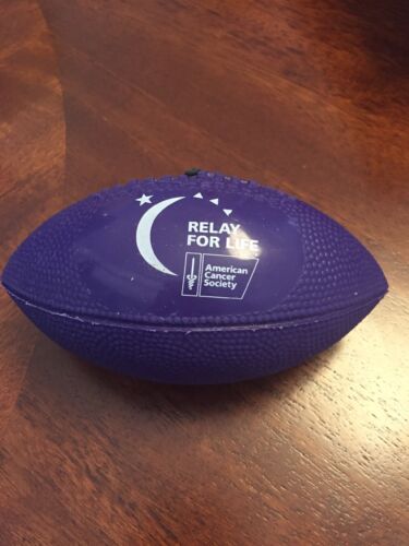 Relay For Life Purple Mini Football