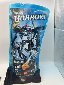 LEGO Bionicle Barraki Mantax #8919 w/ Instructions, Canister Missing Parts