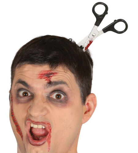 Halloween couteau dans la tête Serre-tête Adulte Unisexe accessoires costume robe fantaisie