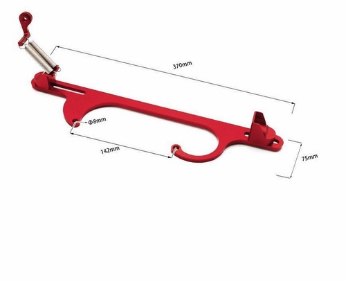 NEW Holley Aluminum Throttle Cable Carb Bracket Carburetor 350 4150 4160