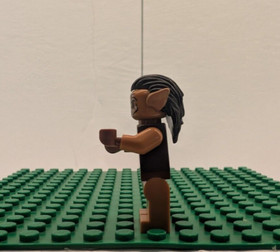 LEGO The Hobbit Gundabad Orc Minifigure (lor076) - From set 79011