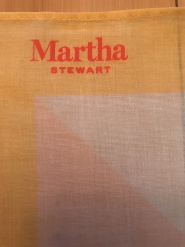 Martha Stewart Cotton Bird Scarf