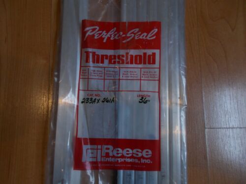 Details about  / REESE Perfec Seal   36 /" X 3 X 1//2/"  COMMERCIAL SADDLE THRESHOLD ALUMINUM