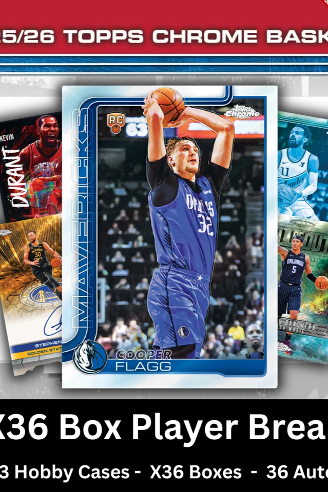 2025-26 Topps Chrome NBA Hobby X3 Case PYP #1663