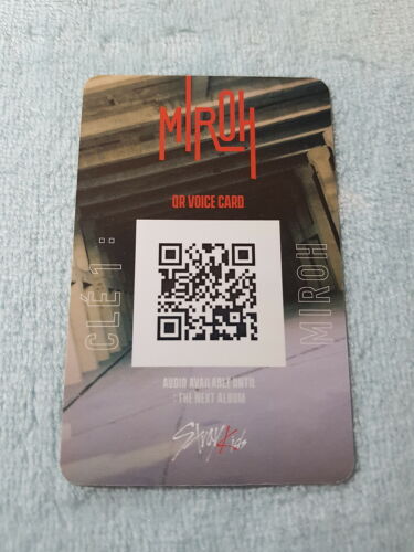 MIROH Hyunjin Type-A Photo Card K-POP 24 Stray Kids 4th Mini Album Clé 1