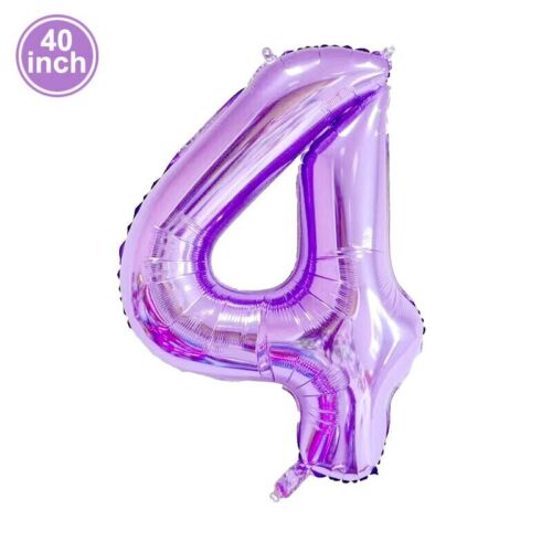 40/" Giant Foil Number Balloons Wedding Letter Air Helium Birthday Age Party New