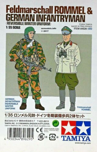 Tamiya 1//35 Military Figures New Plastic Model Kit 1 35