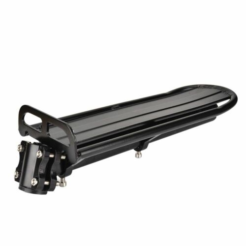 Bicycle Luggage Carrier Holder Extendable Rear Pannier Rack Aluminum Alloy New