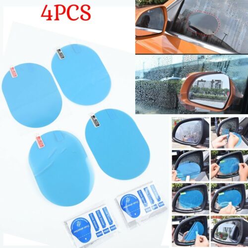 Details about  / 4X Car Rearview Mirror Film HD Anti-fog Nano Coating Rainproof Protective 135mm