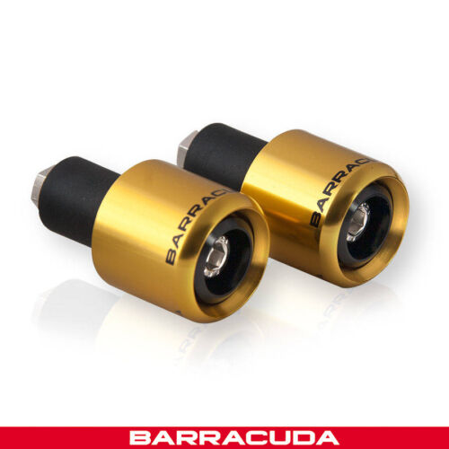 Gold Bar Ends Barracuda Yamaha MT-09 Universal Fit 