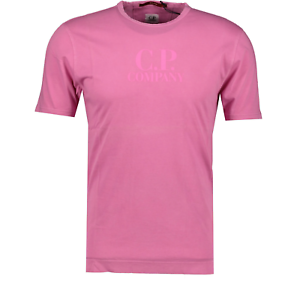 CP Company Logo Box T-Shirt Pink
