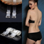 US 1 Pair 1cm Wide Clear Transparent Invisible Adjustable Shoulder Bra Straps