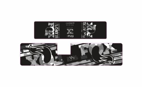 FOX Float X2 Rear Shock Suspension Sticker Factory Decal Kit Adhesive Camo 