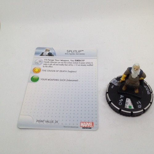 Heroclix Fear Itself set Splitlip #301 Scenario Pack figure w//card!