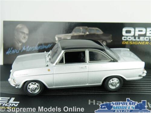 OPEL KADETT un modèle de voiture échelle 1:43 Silver IXO Collection Hans mersheimer K8 