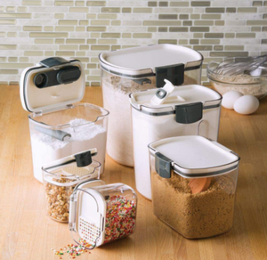 6-Piece ProKeeper Clear Storage Container Set by Progressive Variety