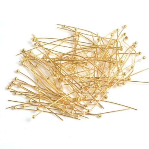 100pcs Ball Pins Needles Crafts DIY Jewelry Making Findings 25/35/40/50mm 