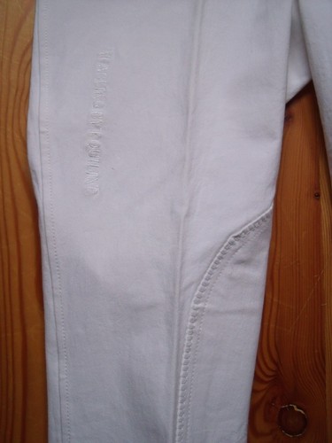 SALE% Gr Stoffknie Equiline Yearling Damen Turnier-Reithose 34 ital.38