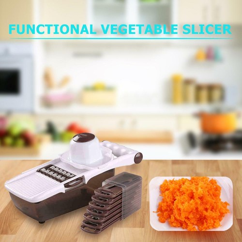 8in1 Vegetable Cutter Potato Peeler Slicer Onion Grater Home Kitchen Accessories