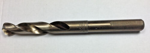 Machinist Cobalt 11/16 X 6 X 1/2 Shank Silver  Deming Drill Bit Split Piont S&D
