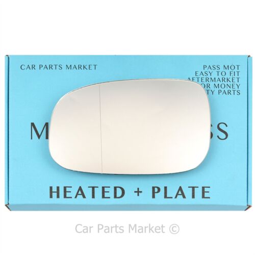 Left Side Wide Angle Wing Door Mirror Glass for VOLVO c30 2006-09 Heated plate