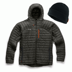 Scruffs expedition thermo BUBBLE Veste 3M Thinsulate Doublé Gris Beanie chapeau gratuit