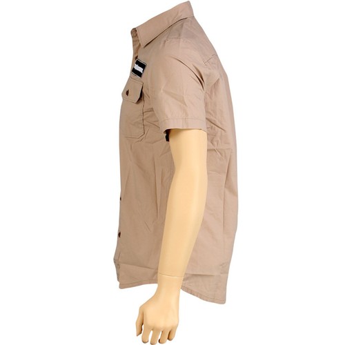$58.99 The Hundreds Jeri Short Sleeve Shirt THSP1128017KHA khaki