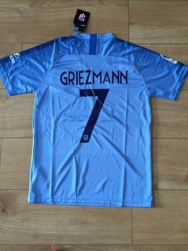 bleu-homme taille S Atletico Madrid Away Shirt Griezmann 7 2018//19