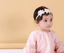 3-36 Month Baby Toddler Kids Headband Chiffon Flower Toddler Girls Christening