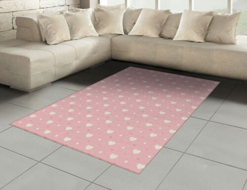 Pink Spots Cotton Carpet Heart Speckles Love 