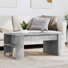 Coffee Table Concrete Grey 102x55x42 Engineered Wood J3K2