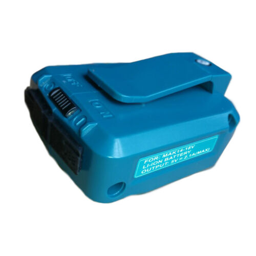 USB Charging Adapter For Makita ADP05 BL1815 BL1830 BL1840 BL1850 1415 14.8-18V 