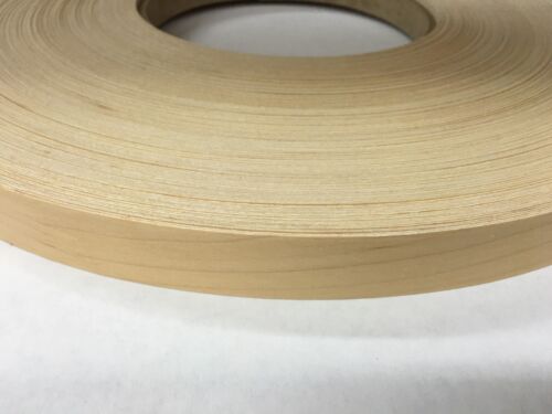 maple peel and stick prefinished 2&#034;x250&#039; wood veneer edgebanding