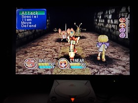 Evolution the World of Sacred Device Disc+Back Cover Art Sega Dreamcast Tested *