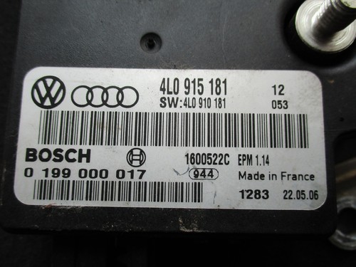 Steuergerät Batterie Überwachung Audi Q7 4L Batterieüberwachung 4L0915181
