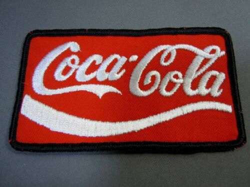 Coca Cola COKE Sew-On Embroidered Patch 4.5/" x 2.5/"