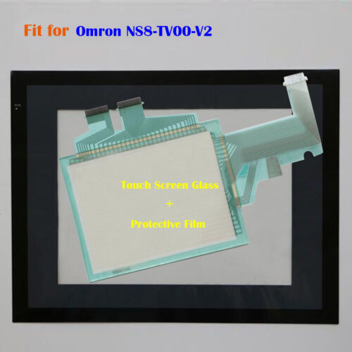 NS8TV00V2 Touch Screen Glass for Omron NS8-TV00-V2 Protective Film New