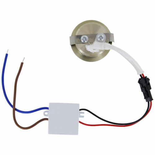 LED mini spot aluminio instalación lámpara instalación emisor 230v 3w 260lm blanco días