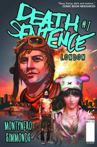 DEATH SENTENCE LONDON #1 COVER A MONTYNERO TITAN COMICS MR