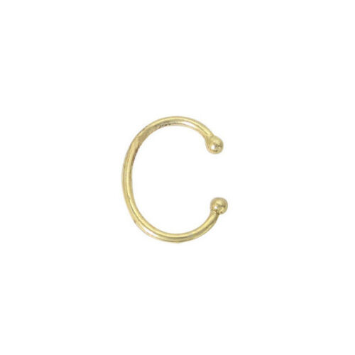 Belly Button Clip Gold Plated Non-Piercing BodyJewelryOnline