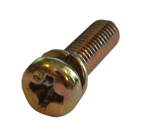 Yamaha RD125LC Carb Float Screws with captive washers packs of 4