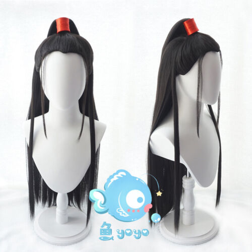 The Untamed Wig Wei WuXian Men's Womens Wig Wei Ying Ancient Costume Cosplay Wig 